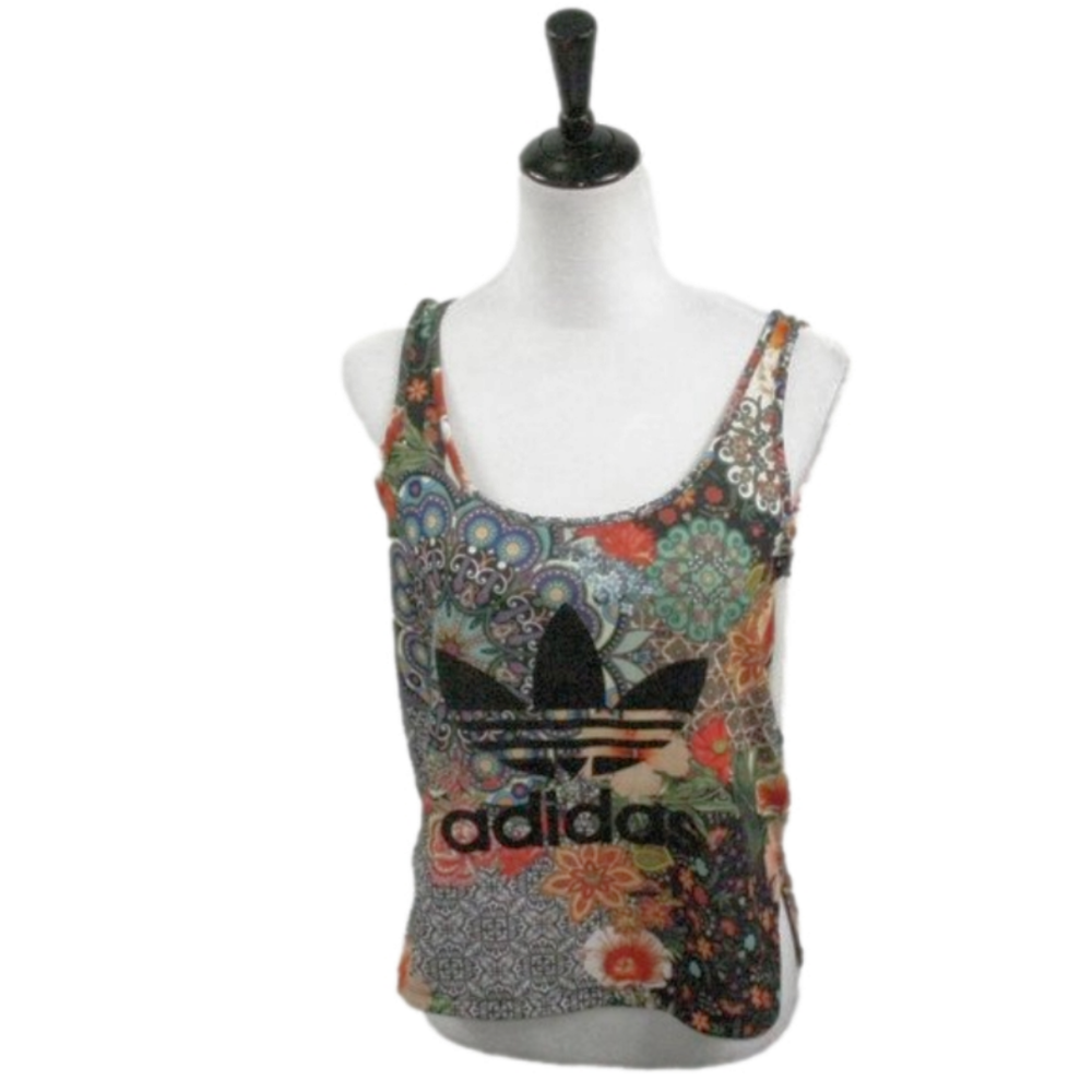 Adidas Originals Jardim Agharta Multi-Color Tank Top Size Small